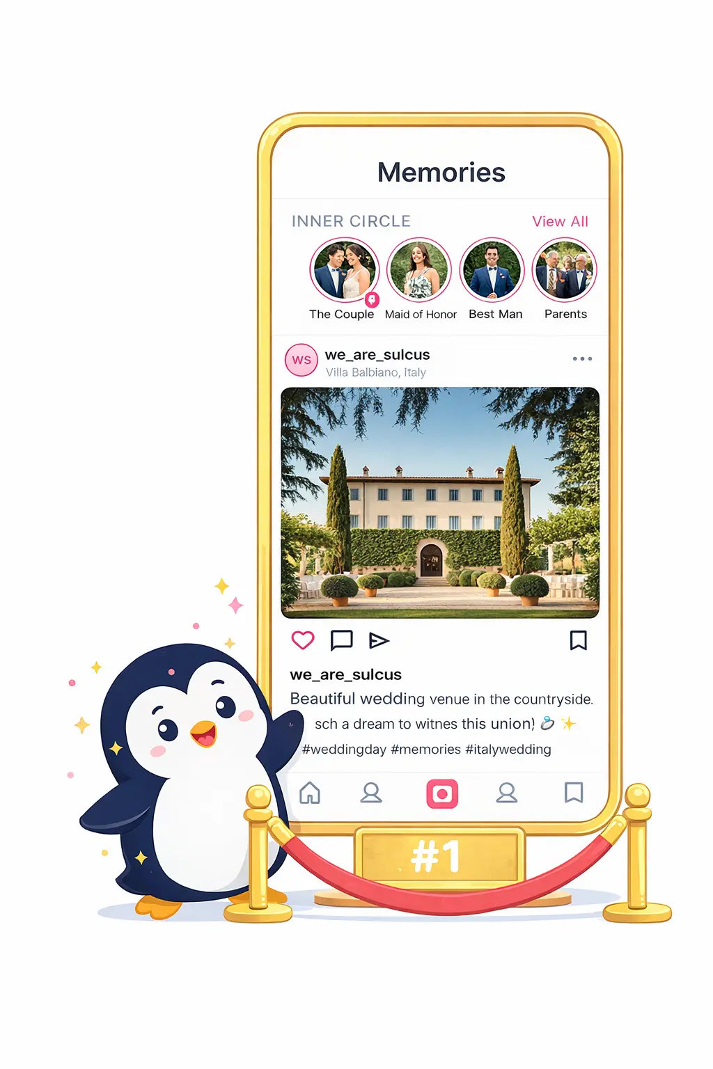 Nupo mascot illustration